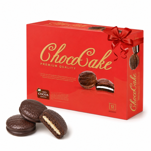 Pâté au chocolat de qualité supérieure, prix de gros, savoureux, fabriqué au Vietnam, best-seller, conditionné en boîtes de 12 paquets. - Product Image 6