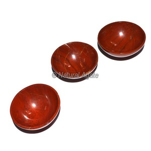 Pierres semi-précieuses naturelles en Onyx rouge, pierre précieuse naturelle, bol pour la guérison et décoration - Product Image 3