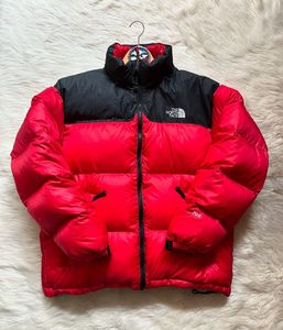 Black Red Plus Size High Quality Unisex Winter Puffer <b>Jacket</b> 100% <b>Filled</b> Waterproof Breathable Quick Dry Reversible Velour - Product Image 6
