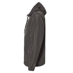Veste coupe-vent à capuche pour homme, légère, zippée, couleur unie, décontractée, pour le printemps, en polyester - Product Image 6