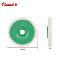 Disque abrasif en feutre de laine 100% naturel, finition miroir, durabilité naturelle, OEM pour meuleuse d'angle, polissage