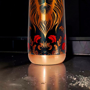 Handmade Artisan Copper Water Bottle-<b>Rustic</b> Handcrafted Traditional Design Eco-Friendly Elegant Craftsmanship Large Capacity - Product Image 4