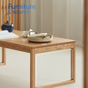 Elegante mesa de café de MDF, mesa de café de chapa duradera con mesa de centro clásica marrón, suministro OEM DE EXPORTACIÓN DE Vietnam - Product Image 2