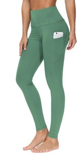 Leggings de yoga taille haute sans couture, pantalon de sport sculptant, coupe ajustée, vêtements de sport pour femme, couleur unie, collants de fitness - Product Image 4