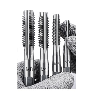 Jeu de tarauds métriques HSS pour filetage manuel et machine M3 M4 M5 M6 M8 M10 - Product Image 1