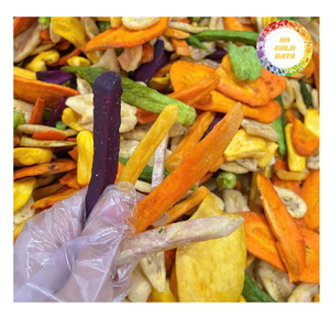 Best Selling Mixed Fruit And Vegetable Chips 200g Zipper Bag Packaging High Grade Export Standard Bulk - Product Image 2