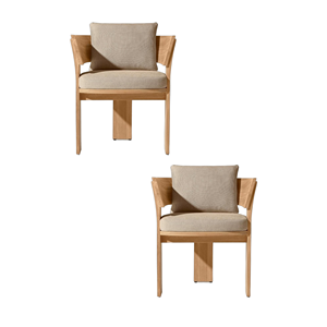 Silla de comedor escandinava de material ecológico de alta calidad para muebles de exterior e interior, hecha en Indonesia. - Product Image 3