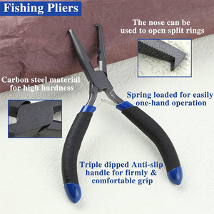Alicates de Pesca Profesionales Resistentes al Agua Salada, Herramienta para Quitar Anzuelos para Pesca en Agua Dulce y Pesca en Alta Mar - Product Image 5