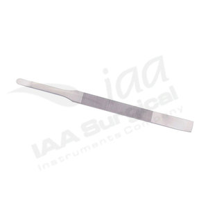 Élévateur périosteal manuel de type Carroll IAA SURGICAL INSTRUMENTS, en acier inoxydable allemand, lame plate de 10 mm de large, extrémité simple, 14 cm - Product Image 6