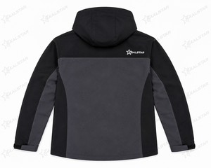 Chaqueta Softshell para Hombre, Impermeable, Cortavientos, para Senderismo al Aire Libre, con Capucha, Logotipo Personalizado, Chaqueta de Trabajo de Invierno - Product Image 4