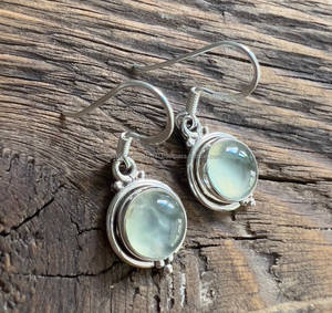 Pendiente de plata de ley sólida 925, pendiente de piedras preciosas, pendiente colgante de gota, pendiente de mujer, pendiente hecho a mano, pendiente de boda - Product Image 6