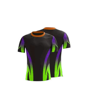 Maillot de sport en tissu tissé 100 % polyester, coupe classique, uni, pour le badminton, le tennis et le tennis de table - Product Image 5