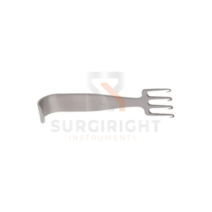 Écarteur à rabat Maxwell en acier inoxydable pour la peau et les tissus en chirurgie générale SR # 15343 Certifié CE par SurgiRight - Product Image 1