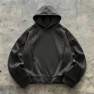 Custom Winter Plain Dyed Digital Printed Embroidered Unisex Oversized Cotton Hoodies Custom Logo-OEM Service Eco-Friendly - Product Image 5