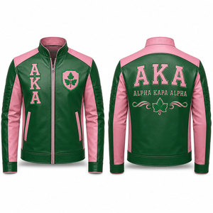 Chaqueta de Cuero Genuino Resistente Inspirada en el Estilo Griego Alpha para Hombre, Chaqueta de Cuero de Primera Calidad con Diseño Clásico - Product Image 4