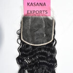 ผมแท้สีธรรมชาติจากอินเดียสำหรับผู้หญิง  แบบไม่ผ่านการแปรรูป  จัดเรียงเกล็ดผม  ขนาด 6*6 HD Closure  แบบเย็บสองชั้น  ผมแท้ Remy สำหรับต่อผม - Product Image 6