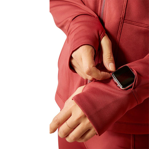 Coupe-vent de luxe pour homme, style équestre, avec ouverture pour le pouce, doublure polaire chaude pour l'extérieur en hiver, extensible dans quatre directions, respirant - Product Image 4