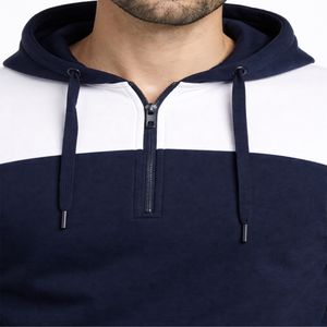 Conjunto Deportivo Informal para Hombre, con Capucha, de Algodón y Felpa, Sudadera con Cierre y Pantalones Jogger, Dos Piezas, Ropa Deportiva de Invierno - Product Image 5