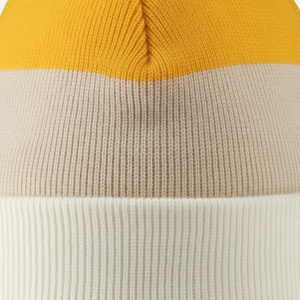 Gorro Unisex de Acrílico con Rayas, Estampado en Serigrafía, Casual, de Invierno, con Bordado y Apliques, Talla Adulto 56-58CM - Product Image 6