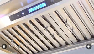 Hotte aspirante encastrée O-N-E-E-O-N de 30 pouces, 600 CFM, en acier inoxydable - Product Image 4