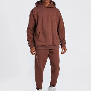 Conjunto de Sudadera y Pantalones Deportivos de Algodón de Alta Calidad con Logotipo de Fabricante, Traje Deportivo Personalizado para Hombre - Product Image 3