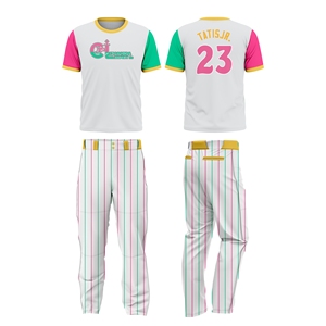 Uniforme de Softbol Personalizado de Alta Calidad, 100% Poliéster, Conjunto Completo con Impresión por Sublimación, Logotipo Frontal, Cierre de Cremallera, Pantalón Corto de Secado Rápido - Product Image 5