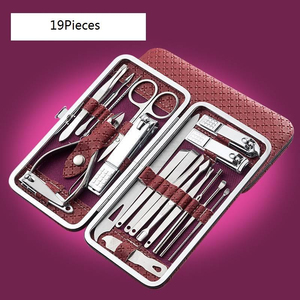 Portable <b>Nail</b> Grooming Kit Travel Manicure Pedicure Set Premium Manicure Pedicure Kit Stainless Steel <b>Nail</b> <b>Tools</b> - Product Image 3