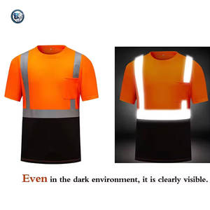 Camisa de Trabajo de Seguridad con Tiras Reflectantes, Transpirable y de Tela Ideal para Trabajadores de Fábrica, Personalizable - Product Image 5