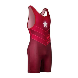 Proveedor de Trajes de Lucha para Gimnasio con MOQ Bajo, Precio con Descuento, Fabricante de Ropa de Combate, Ropa de Compresión MMA, Singlet de Lucha Libre con Estampado Personalizado - Product Image 4