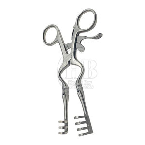 Separador de tejidos quirúrgico manual avanzado, retractor ortopédico de acero inoxidable de grado médico, herramienta para acceso óseo en procedimientos clínicos - Product Image 5