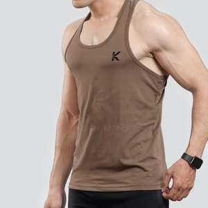 Débardeur de sport en coton tricoté respirant et à séchage rapide pour hommes, idéal pour la musculation – Qualité supérieure à prix abordable - Product Image 6