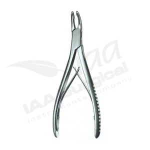 คีมตัดกระดูก IAA SURGICAL แบบใช้มือจับ  ด้ามจับลายกันลื่น สีเงิน  เครื่องมือทันตกรรมคลาส 1 - Product Image 1