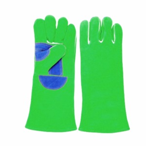 Premium Quality Safety Welding <b>Gloves</b> Leather Cotton Liner TIG Application Full Thumb Molten Metal Splash Test <b>Type</b> B Reasonable - Product Image 4