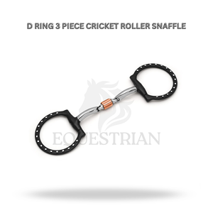 Bridon à 3 anneaux en D pour cheval, équipement d'équitation - Product Image 2