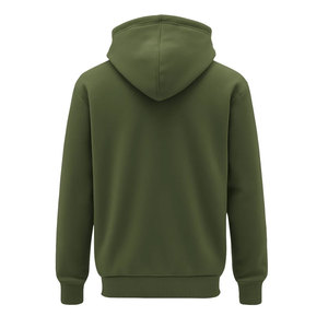 Men's Royal Blue Hooded Sweatshirt Regular Fit Casual Solid Classic High Quality Street Style Fleece Pullover Men Hoodie - Product Image 6