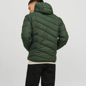 2024 New Arrival <b>Men's</b> Custom Designed Puffer <b>Jacket</b> High Quality Waterproof Material <b>Long</b> Casual Zipper Breathable Reversible - Product Image 3