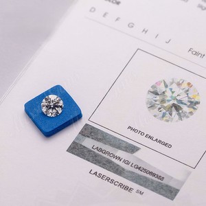 Diamante Cultivado en Laboratorio CVD, Corte Brillante, Forma Redonda, 1.0 Quilates, VS2, Pulido, con Certificado IGI, D'VINS JEWELS - Product Image 5