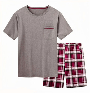 Hot Sale Product Men Summer Short Sleeve <b>T</b> <b>Shirts</b> and Shorts Set 2026 Summer Jogging Cotton Men Twin Sets Hot Sale Product New - Product Image 3