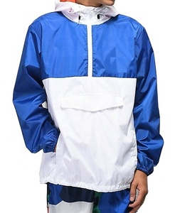 Veste de skateboard en nylon High Street avec logo personnalisé, respirante, imperméable, avec décoration en fourrure, coupe-vent, grande taille, été - Product Image 1