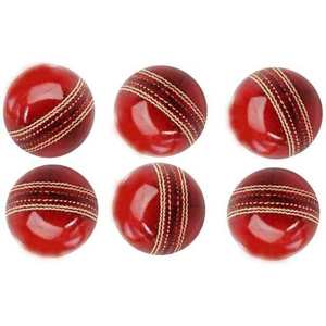 Pelotas de Cricket Personalizadas con Logotipo, Cosidas a Mano, de Alta Calidad, Nuevo Diseño, Última Tendencia, de Cuero Rojo - Product Image 4