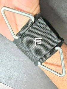 Sangles de poignet antidérapantes réglables pour la musculation, rembourrage en néoprène, anneaux en D, protection professionnelle, épaisseur 5,7 mm, unisexe, pour la musculation - Product Image 2