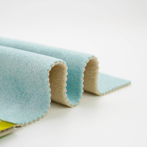 RCO-CK0058 Lana de mar reciclada PET/Lana/Poliéster=45/50/5 Y/D, Lana de mar reciclada sostenible y mezcla de lana elegante para prendas de abrigo - Product Image 6