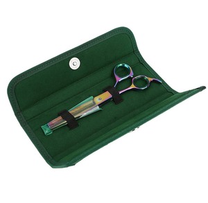 Tijeras de peluquero con mango de acero inoxidable, hoja recta afilada para cortar y entresacar el cabello, para hombres y mujeres, para salones de belleza - Product Image 3