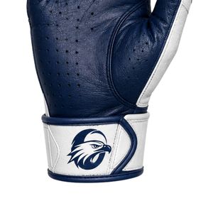 White & Navy Blue American Football Receiver Gloves with Premium Grip Breathable Flexible Fit for Training and <b>Game</b> Day - Product Image 6