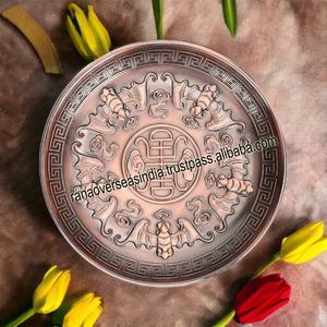 Luxury Aluminium <b>Incense</b> <b>Stick</b> Burner Plate Round <b>Incense</b> Ash Catcher <b>Holder</b> <b>for</b> Home Fragrance Feng Shui Decor - Product Image 3