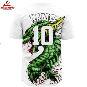 Nouvelle arrivée, maillot de baseball personnalisé en sublimation, tissu léger et doux, coupe confortable, respirant - Product Image 6