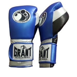 Gants de boxe les plus vendus pour l'entraînement, antidérapants, avec fermeture auto-agrippante pour le soutien du poignet, couleur bleue, 8oz-16oz, vente en gros, personnalisables - Product Image 1