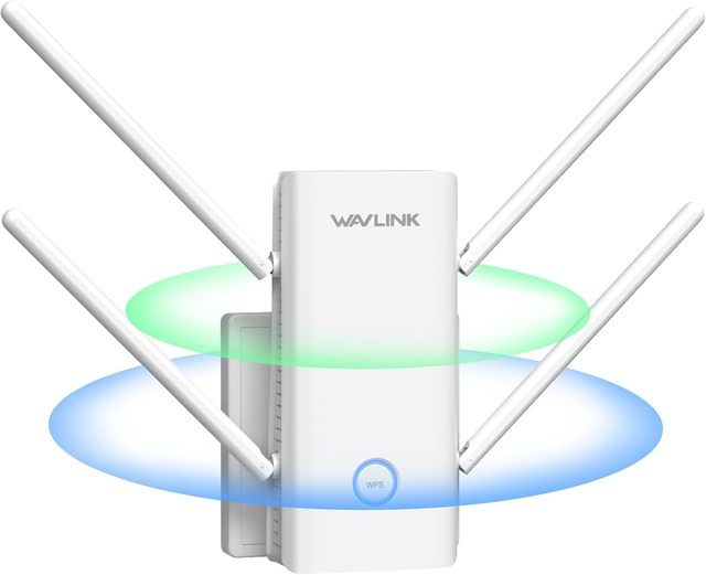 Wavlink WN583AX3 WiFi 6 Repeater Router Dual Band 3000Mbps 4x5dBi Antennas Mesh Access Point for Home