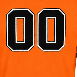 <b>Bright</b> Orange Fitted T <b>Shirt</b> for <b>Men</b> Short Sleeve Crew Neck Custom Printed Slim Fit Casual Cotton Tee Wholesale Streetwear - Product Image 5