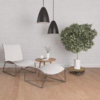 Support de plante rond en bois d'acacia de 40 cm avec 4 roulettes verrouillables à 360 degrés, robuste, capacité de 150 kg, pour intérieur et extérieur